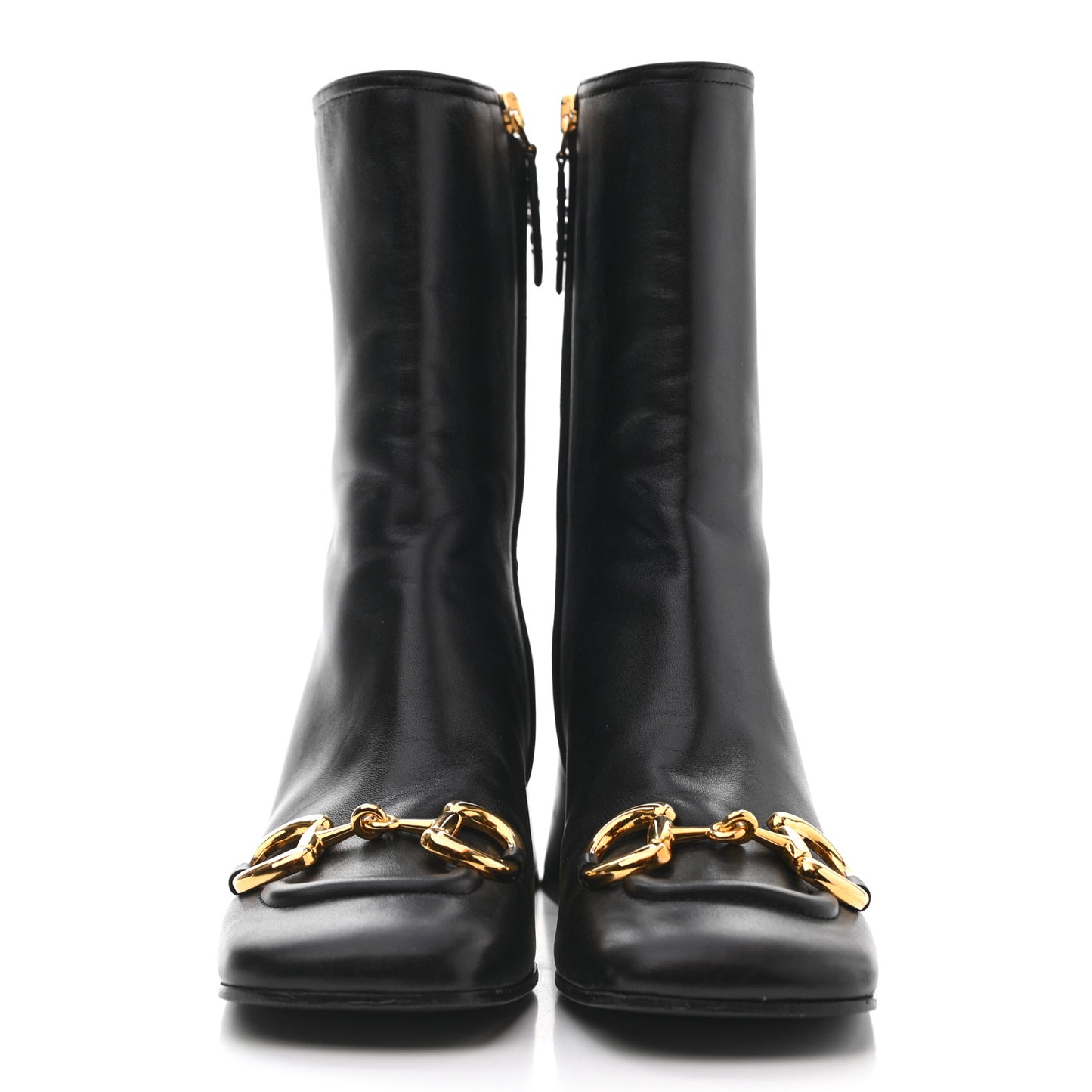Nappa Charlotte Horsebit 55mm Ankle Boots 35.5 Black