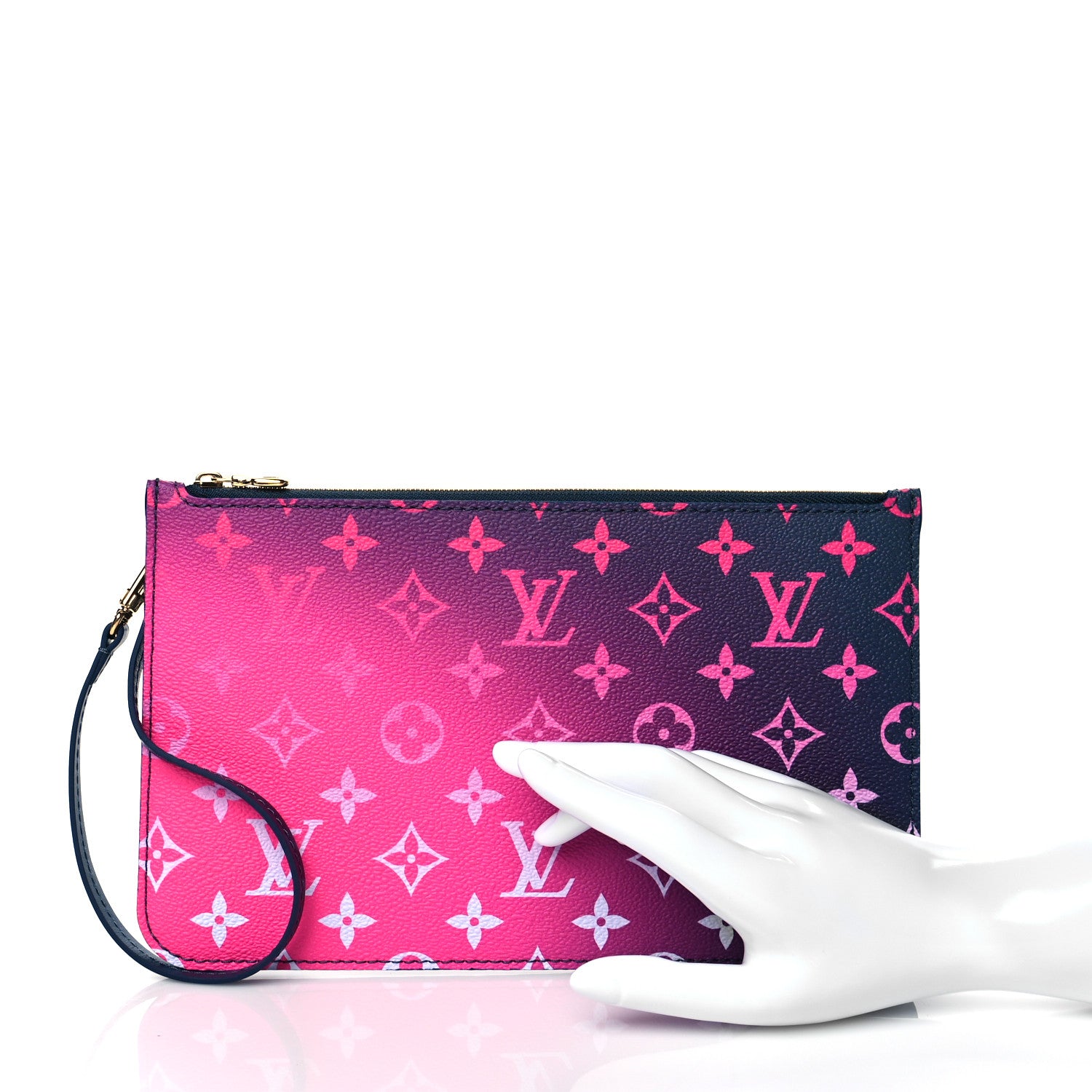 Louis Vuitton Monogram Spring In The City Neverfull MM GM Pochette Midnight Fuchsia 2 of 9
