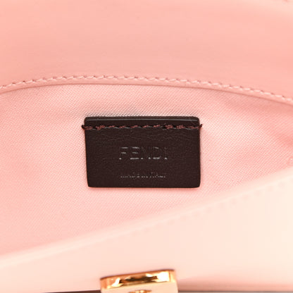 Fendi Vitello Century Eyebrow Monster Eyes Embossed Tube Wallet on Chain Confetto 6 of 11