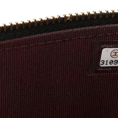 Chanel Caviar Quilted Mini Vanity Case With Chain Black 7 of 11