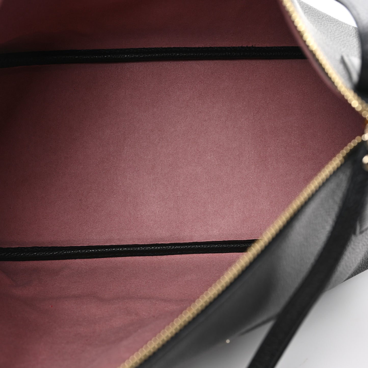 Grainy Calfskin Gancio City Tote Black