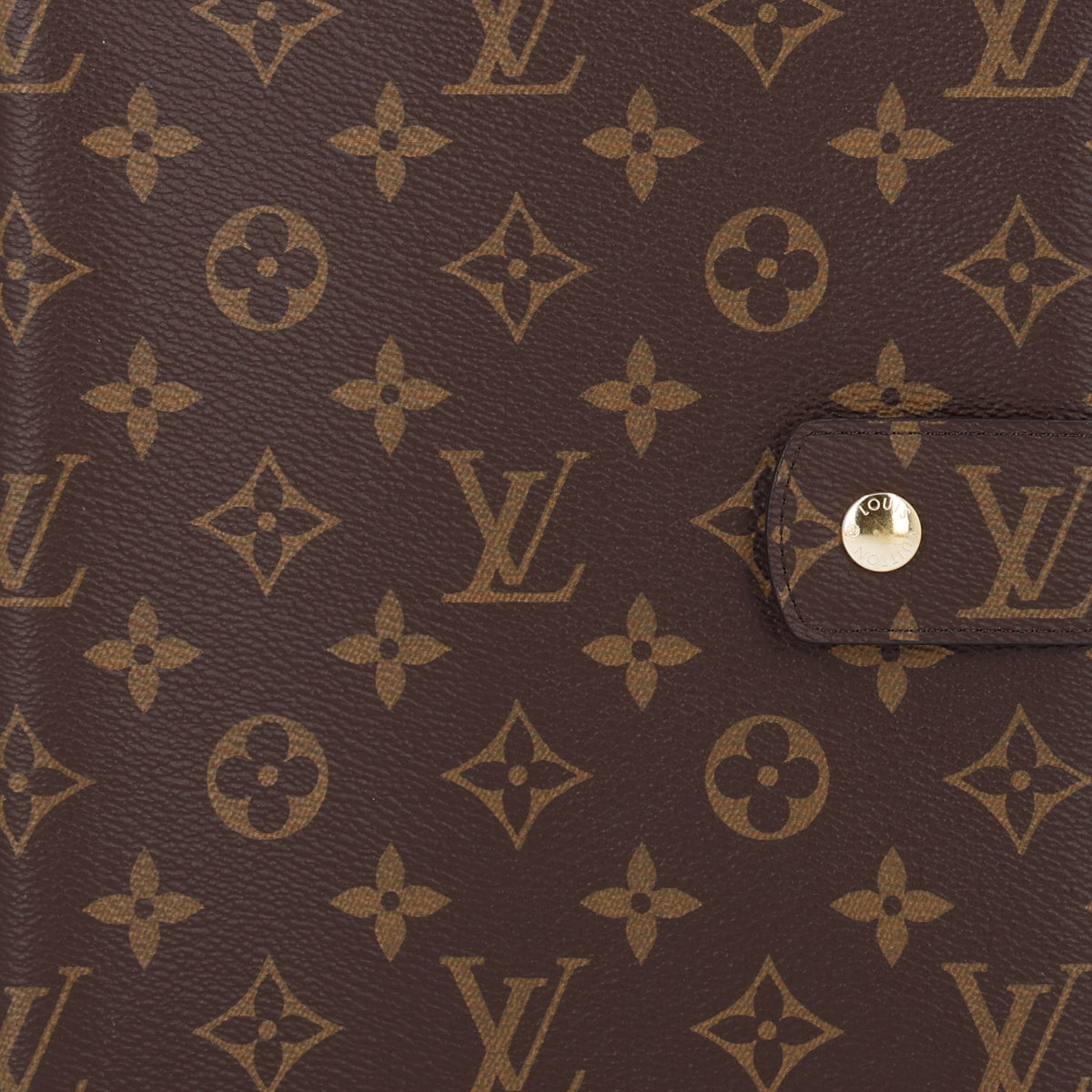 Monogram Large Ring Agenda Cover