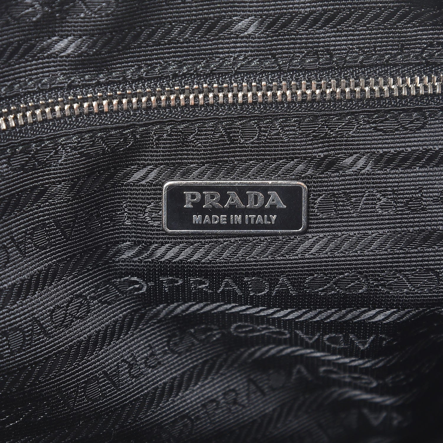 Prada Tessuto Nylon Vitello Small Bowling Bag Black 6 of 20