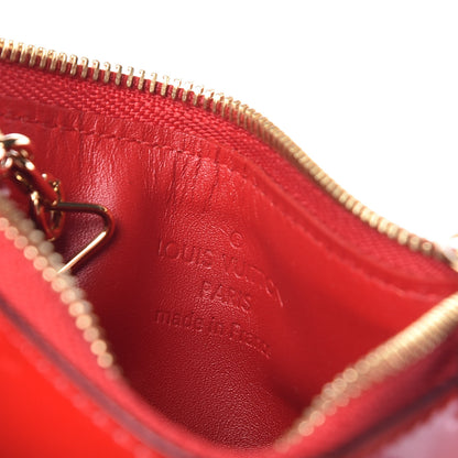 Louis Vuitton Vernis Key Pouch NM Cherry 6 of 8