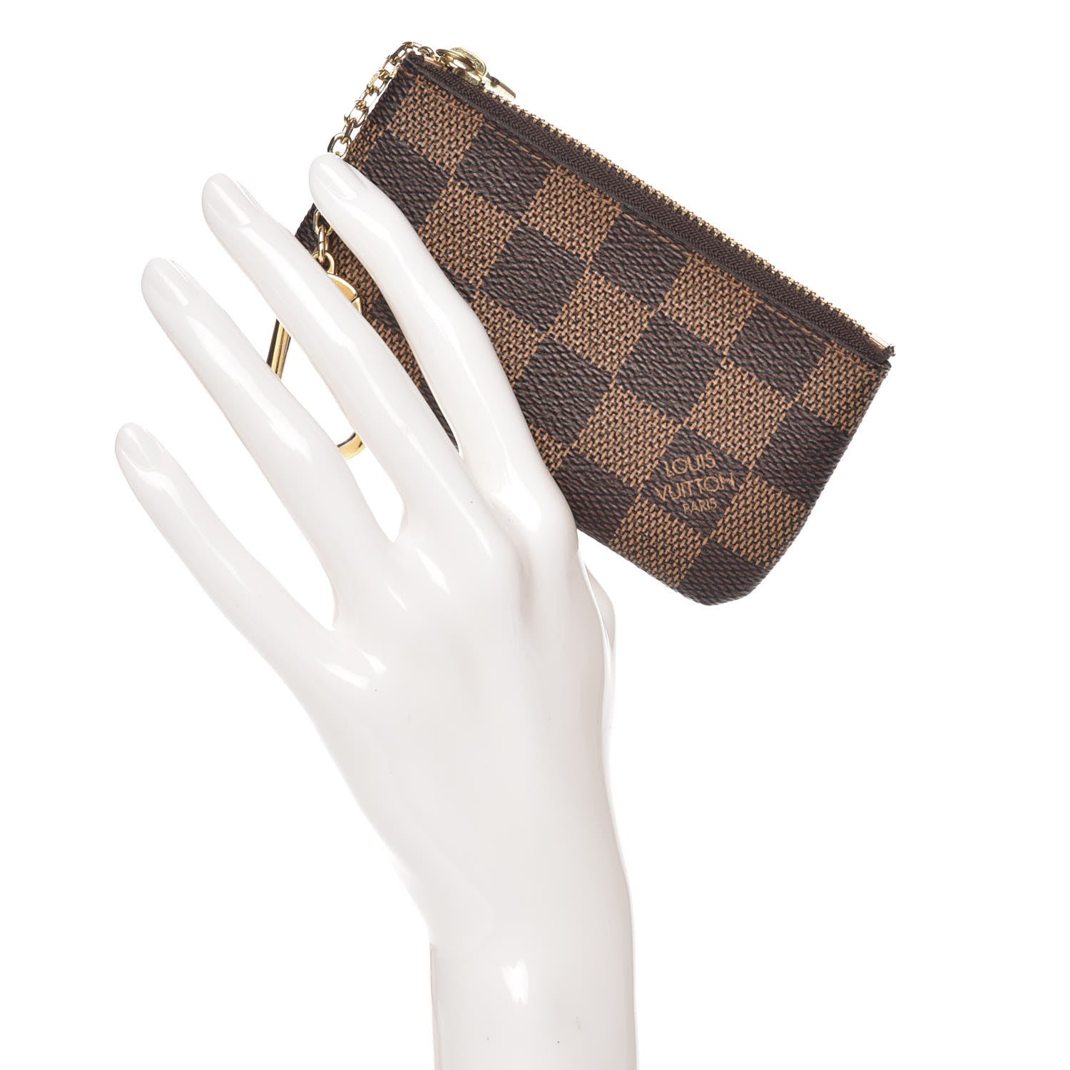 Louis Vuitton Damier Ebene Key Pouch 2 of 9