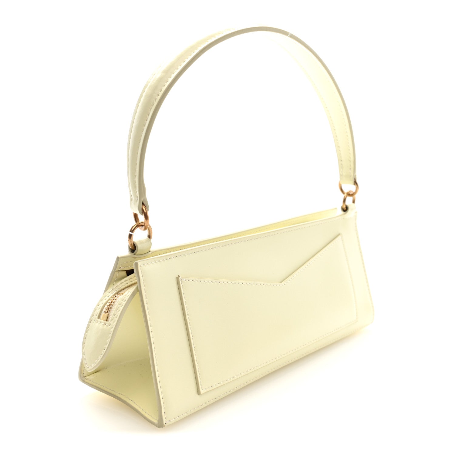 Mansur Gavriel Calfskin Pencil Shoulder Bag Creme 3 of 9