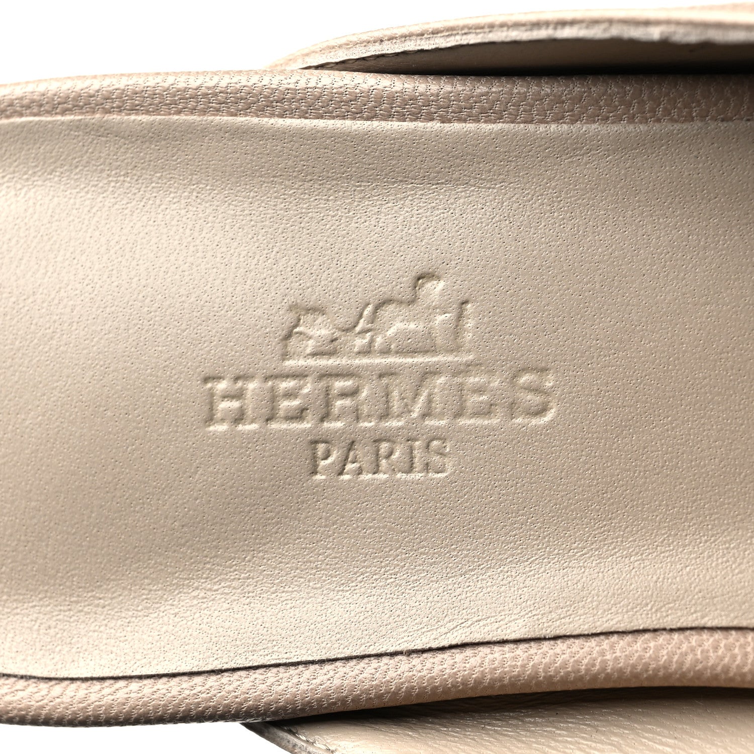 Hermes Calfskin Oz Mules 37 Blanc Gomme 7 of 8