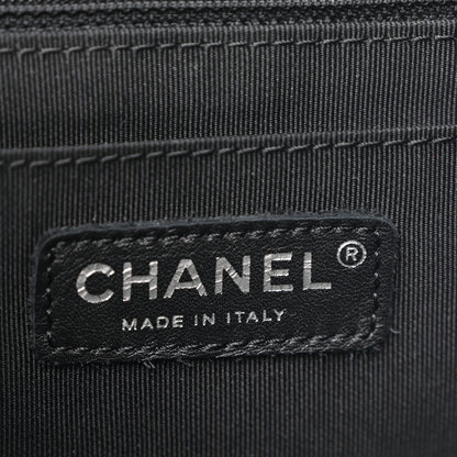 Chanel Calfskin Chevron Quilted Large Urban Spirit Backpack Black 6 of 10