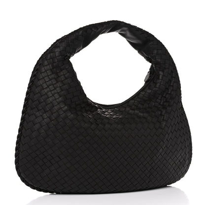 Bottega Veneta Nappa Intrecciato Small Veneta Hobo Ebano 2 of 8