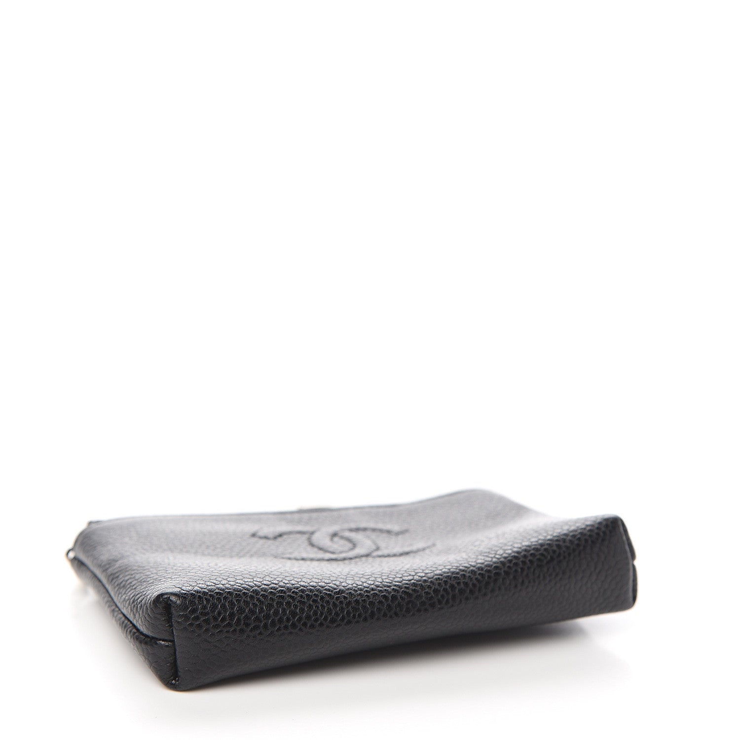 Chanel Caviar Timeless CC Coin Purse Case Black 3 of 8