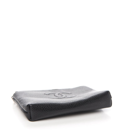 Chanel Caviar Timeless CC Coin Purse Case Black 3 of 8