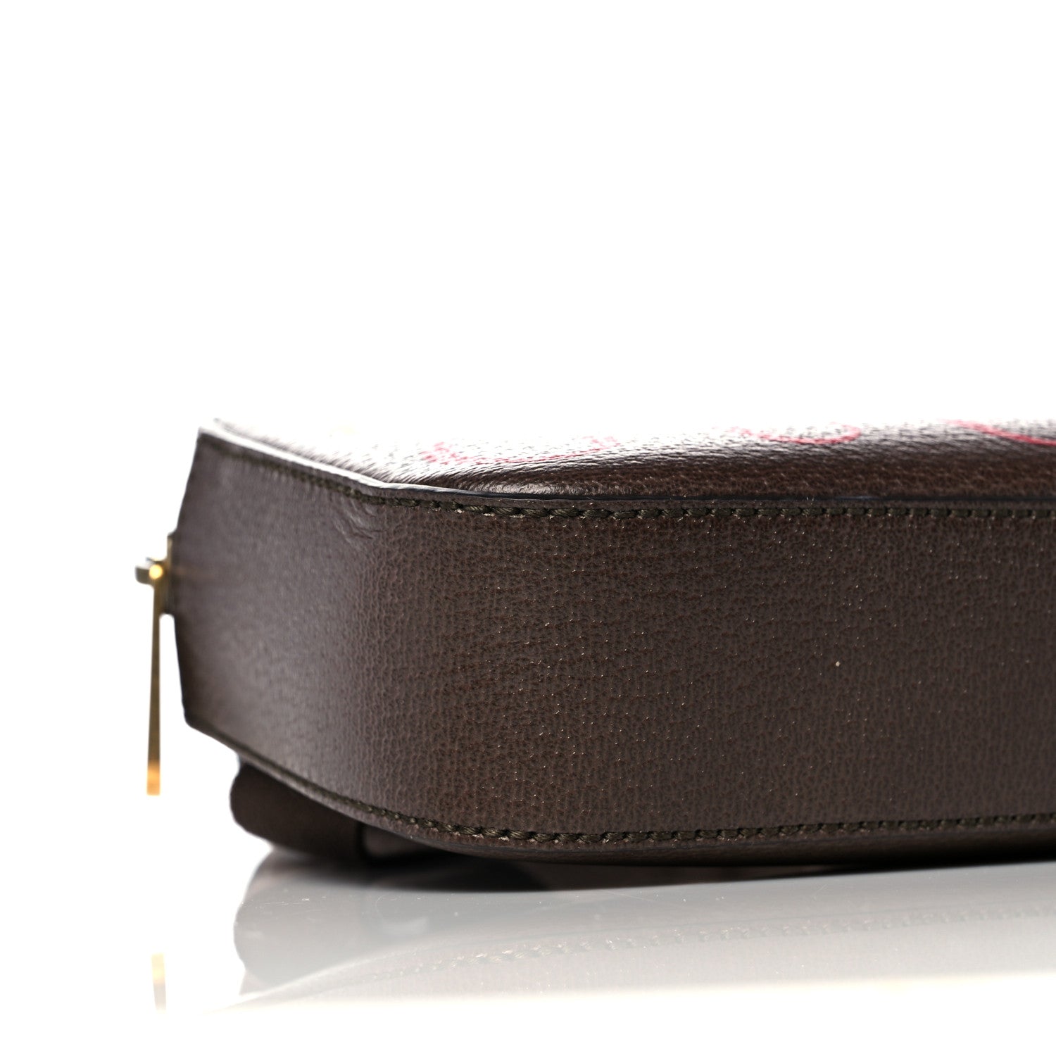 Gucci Textured Dollar Calfskin Gucci 100 Aria Belt Bag 100 40 New Acero Multicolor 8 of 11