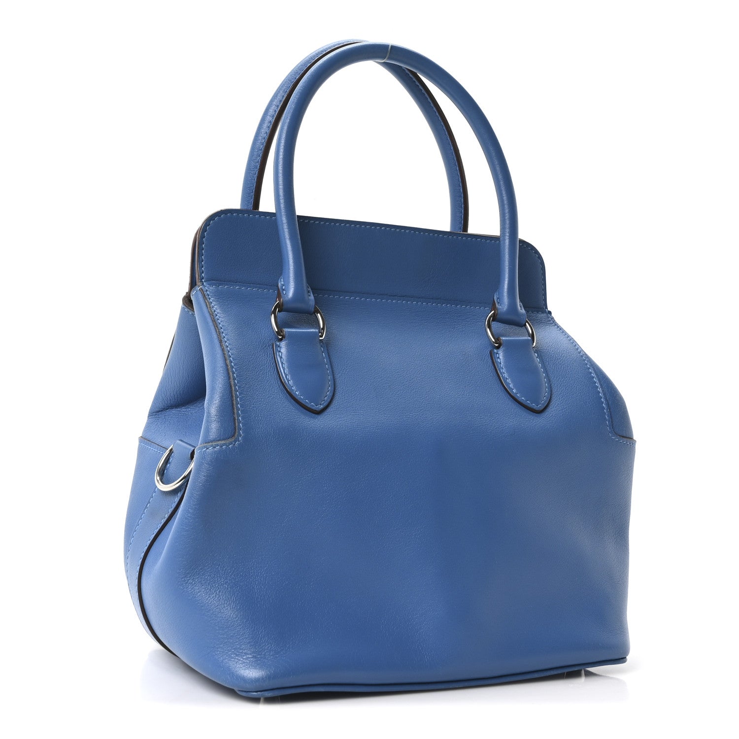 Hermes Swift Toolbox 20 Bleu Paradis 1864745 – FASHIONPHILE