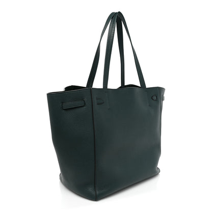 Celine Soft Grained Calfskin Small Belt Cabas Phantom Amazone 3 of 13
