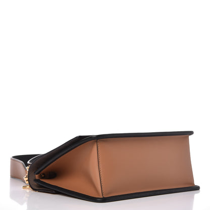 Fendi Vitello Century F is Fendi FF Embossed Kan I Shoulder Bag Orzo Tobacco 4 of 10