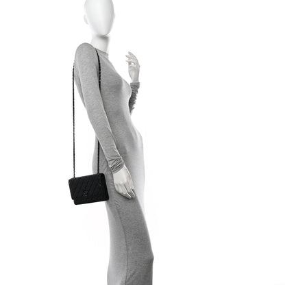 Chanel Lambskin Quilted Trendy CC Wallet On Chain WOC So Black 2 of 12