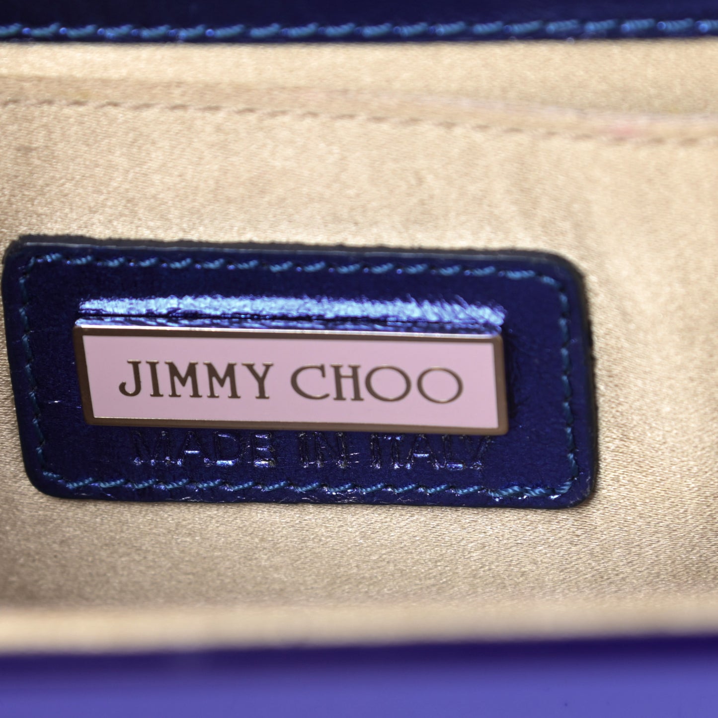 Acrylic Candy Clutch Blue