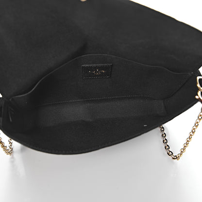 Louis Vuitton Empreinte Pochette Felicie Chain Wallet Black 6 of 12