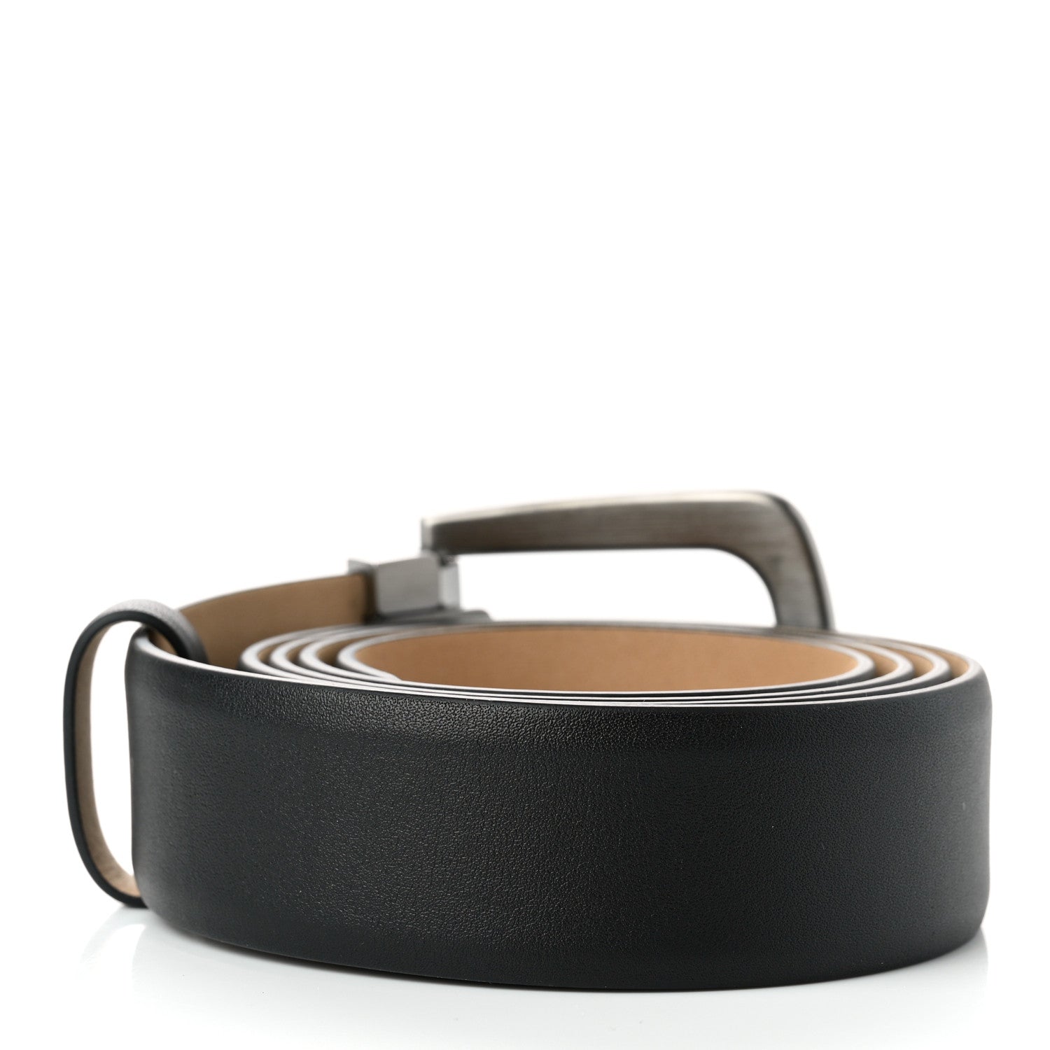 Chanel Calfskin Belt 95 38 Black 2 of 3