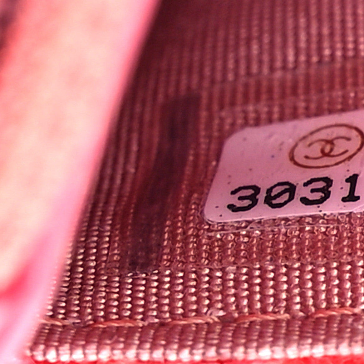 Wool Tweed Lambskin Quilted Chanel 19 Wallet On Chain WOC Coral Pink