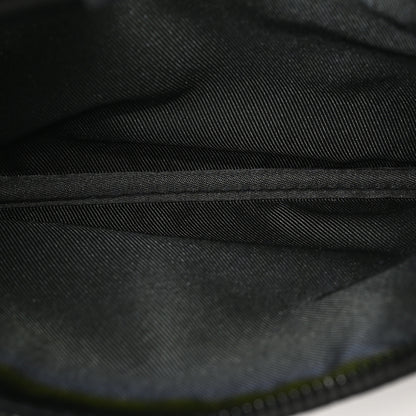 Louis Vuitton Calfskin Monogram Shadow Trio Messenger Black 6 of 10