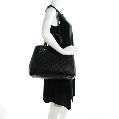 Louis Vuitton Empreinte Montaigne GM Black 2 of 8
