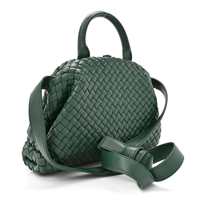 Bottega Veneta Nappa Intrecciato Small Padded The Handle Tote Raintree 3 of 9