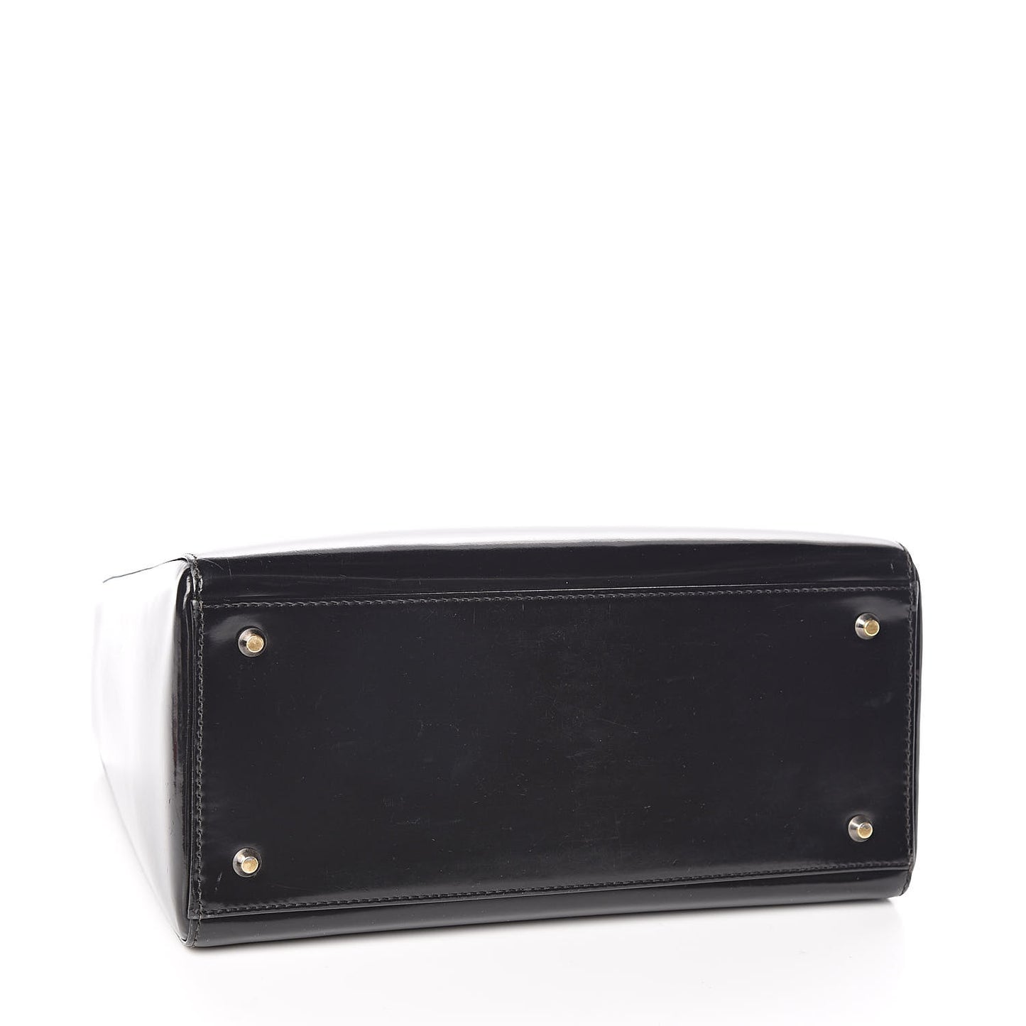 Patent Medium Lady Dior Black