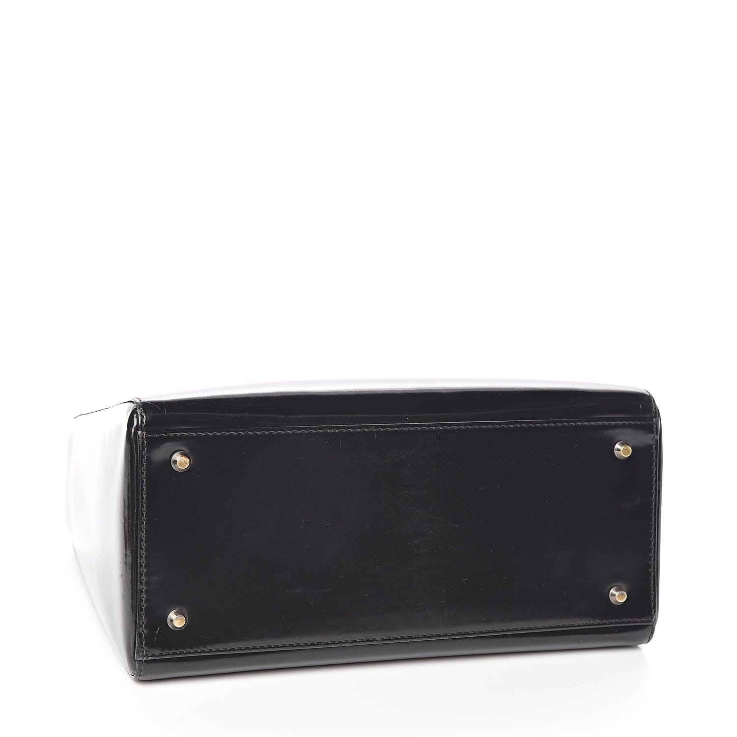 Christian Dior Patent Medium Lady Dior Black 4 of 12