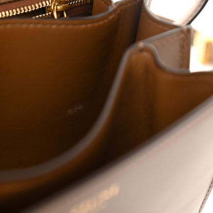 Celine Box Calfskin Small Classic Box Flap Bag Camel 10 of 10