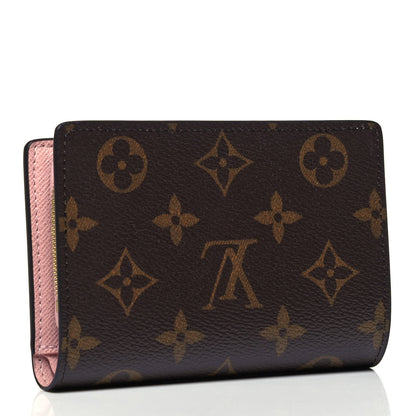 Louis Vuitton Monogram Juliette Wallet Rose Ballerine 3 of 7