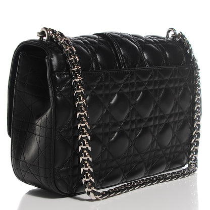 Christian Dior Lambskin Cannage Medium Miss Dior Flap Black 3 of 8