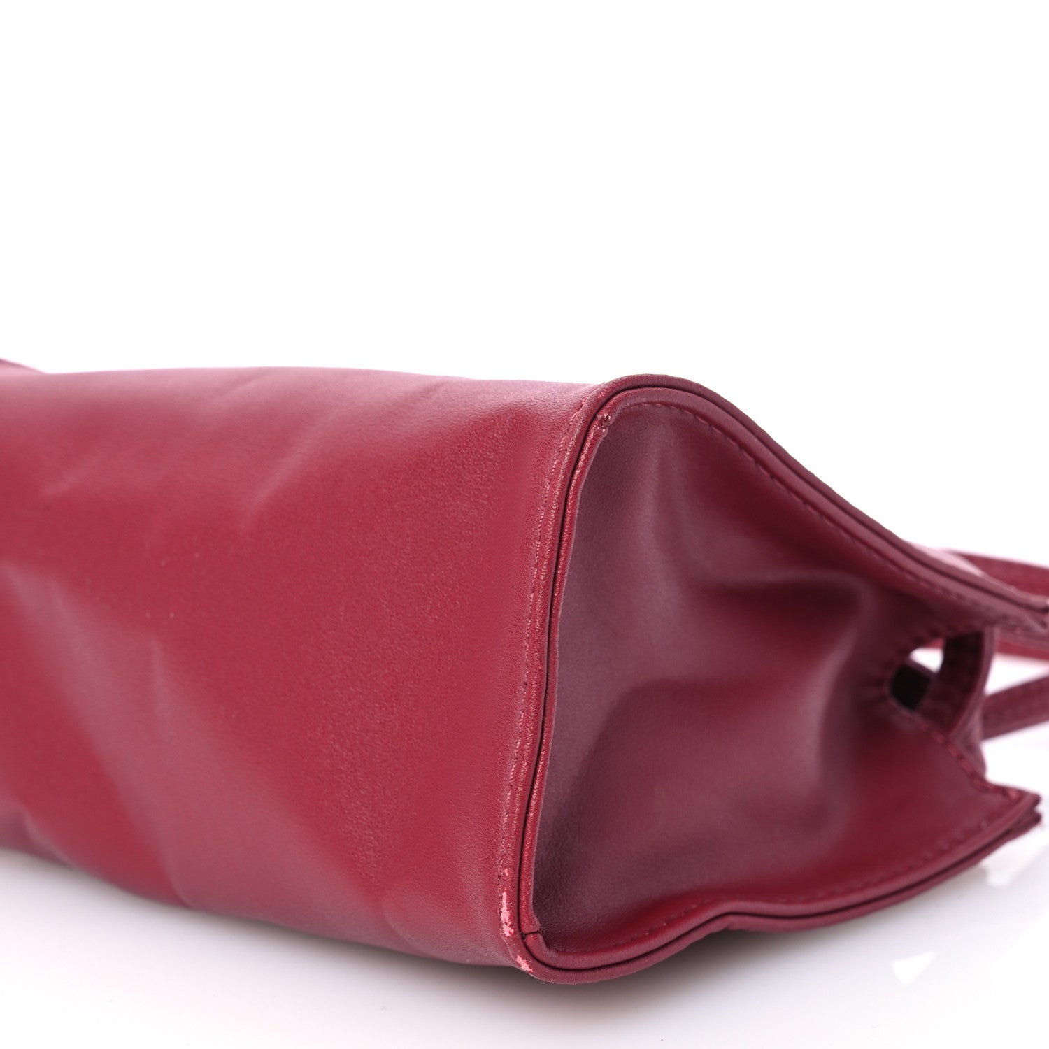 Telfar Vegan Leather Small Shopping Bag Oxblood 10 of 15