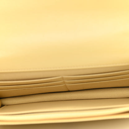 Chanel Lambskin Quilted Chanel 19 Wallet On Chain WOC Yellow 5 of 11