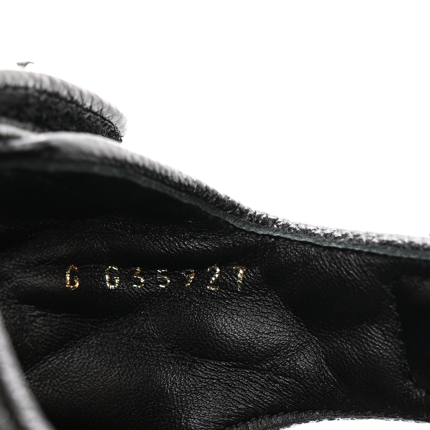 Grained Calfskin Velcro Dad Sandals 38 Black