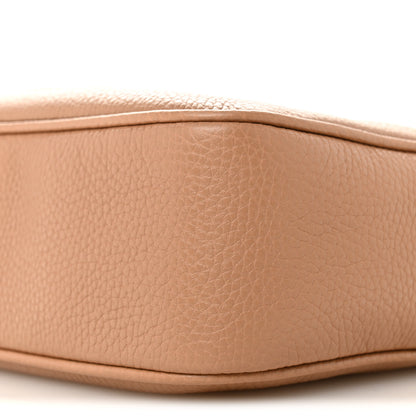 Gucci Pebbled Calfskin Small Soho Disco Bag Rose Beige 10 of 14