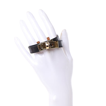 Hermes Box Kelly Double Tour Bracelet XS Black 2 of 8