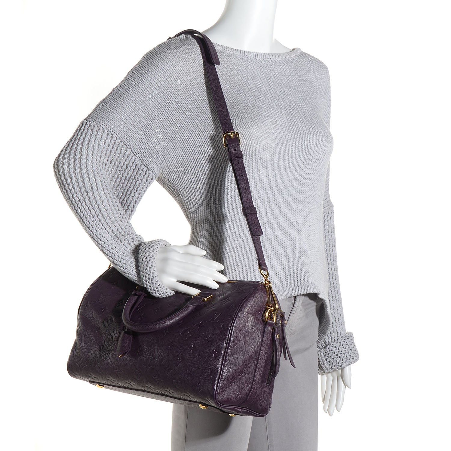 Louis Vuitton Empreinte Speedy Bandouliere 30 Aube 2 of 7