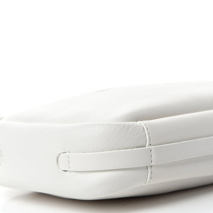 Balenciaga Calfskin Logo S Everyday Camera Bag White 6 of 11