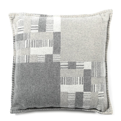 Hermes Cashmere Avalon Paper Block Pillow Gris Acier 1 of 3