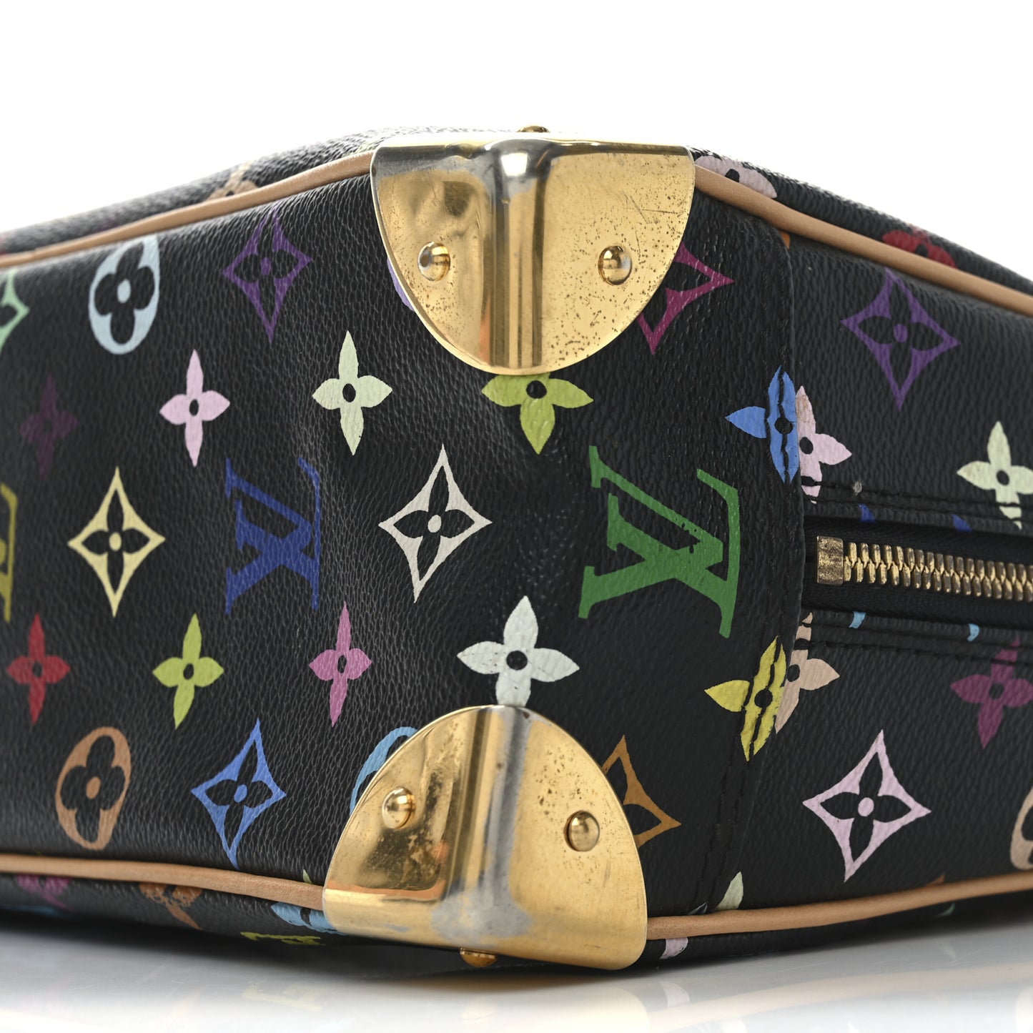 Monogram Multicolor Trouville Black