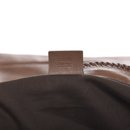 Gucci Calfskin Large Horsebit Chain Hobo Brown 8 of 11
