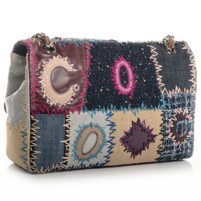 Chanel Patchwork Jumbo Flap Multicolor 3 of 9