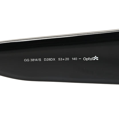 Gucci Acetate Square Frame Sunglasses GG3814S Black 6 of 7