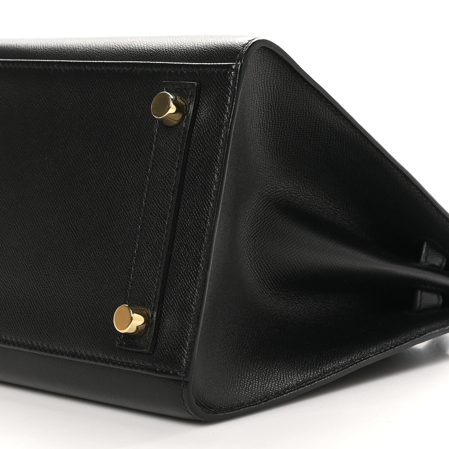 Hermes Madame Calfskin Birkin Sellier 25 Black 10 of 11