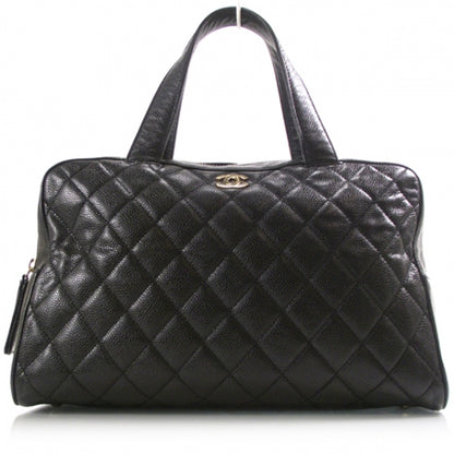 Chanel Caviar Quilted Bowler Tote 1 of 11