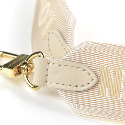 Louis Vuitton Nylon Petite Malle Souple Shoulder Strap Creme 5 of 5