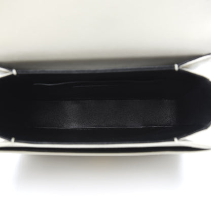 Saint Laurent Calfskin Le 61 Shoulder Bag White 5 of 9
