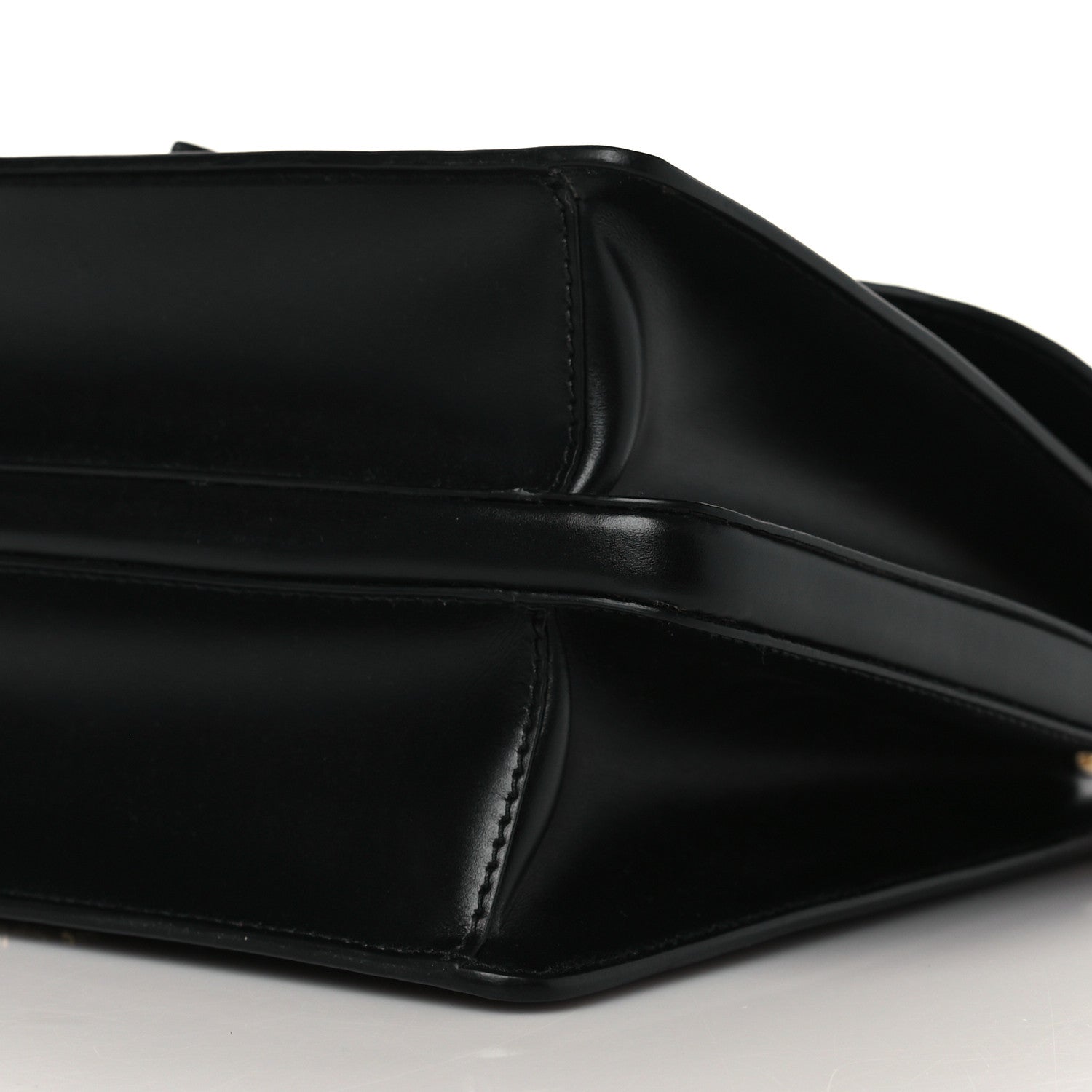 Prada City Calfskin Belle Top Handle Bag Black 9 of 9