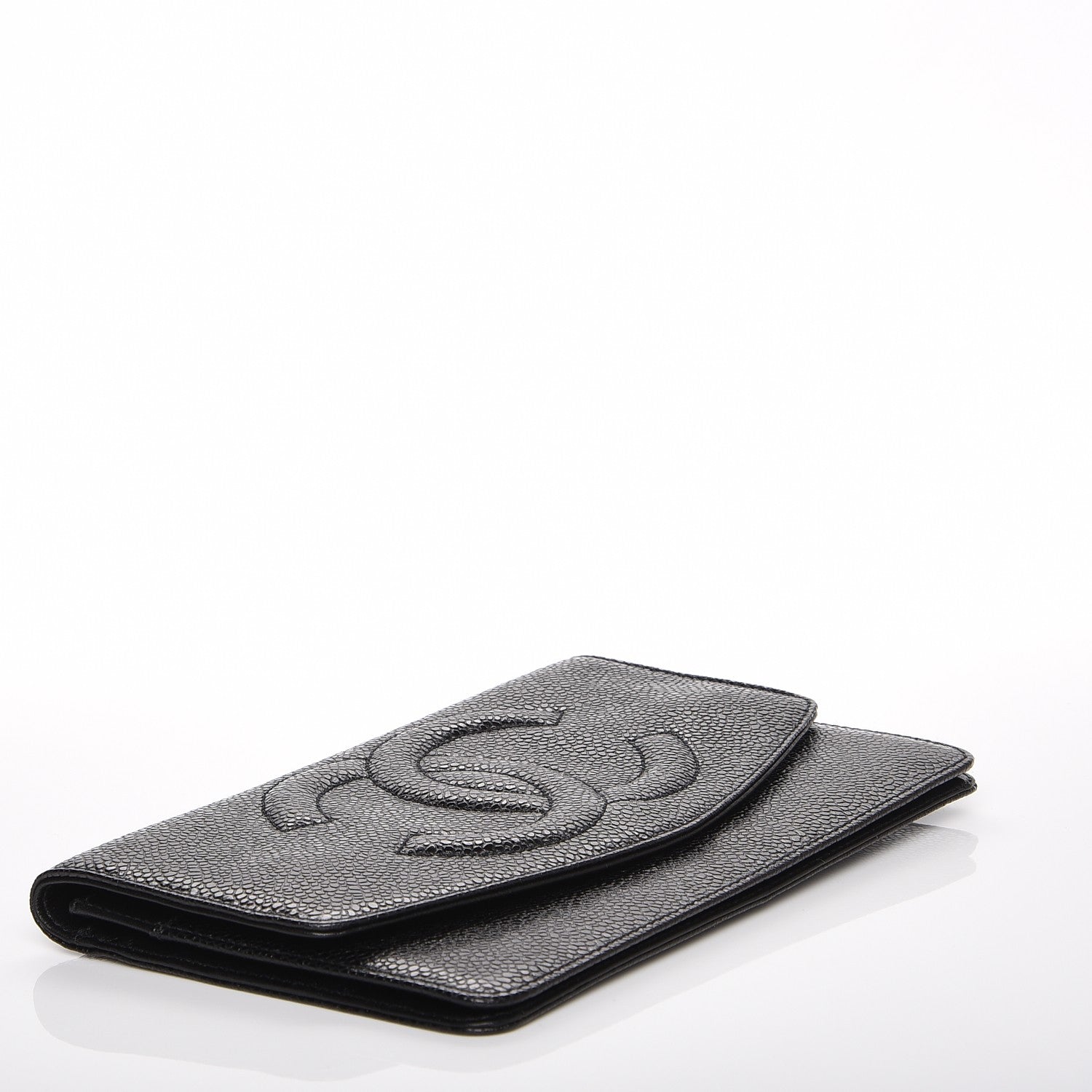 Chanel Caviar Timeless CC Flap Wallet Black 4 of 6
